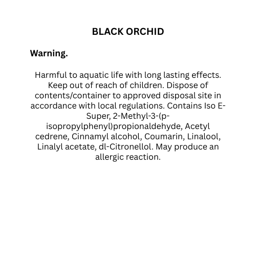 Black Orchid Wax Melts