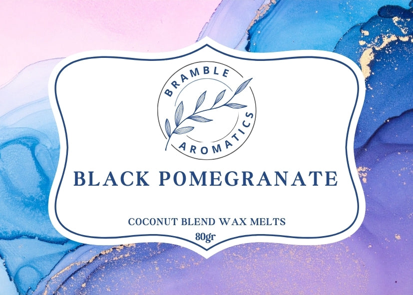 Black Pomegranate Wax Melts