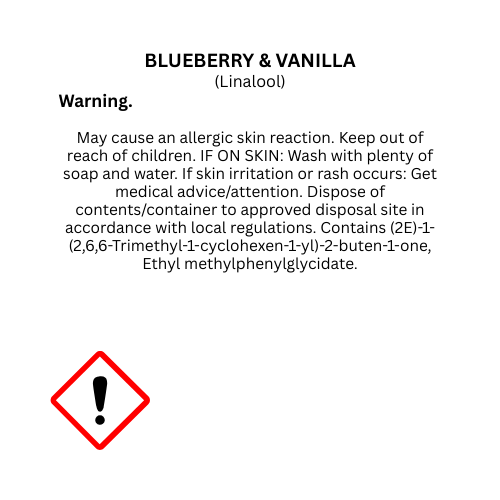 Blueberry & Vanilla Wax Melts
