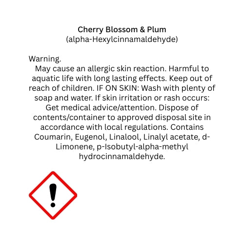Cherry Blossom & Plum Wax Melts