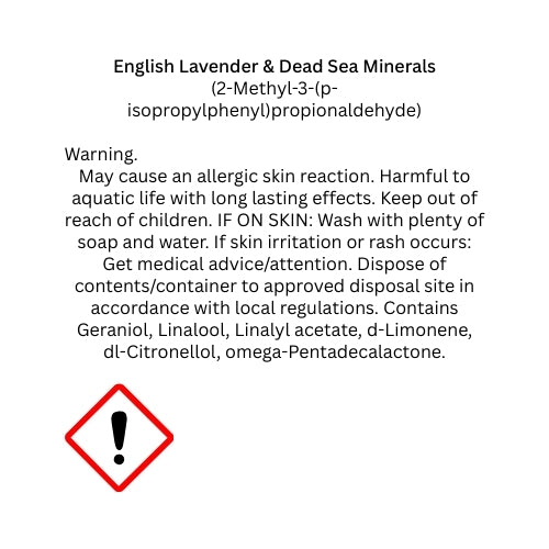 English Lavender & Sea Minerals Wax Melts