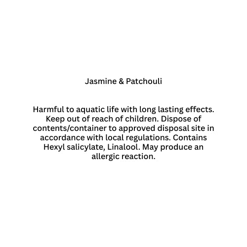 Jasmine & Patchouli Wax Melts
