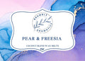 Pear and  Freesia Wax Melts