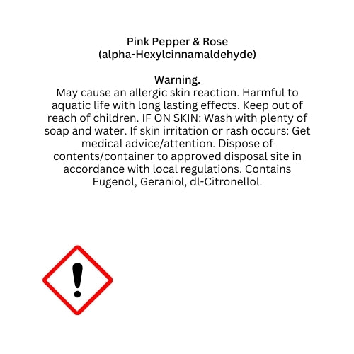 Pink Pepper & Rose Wax Melts