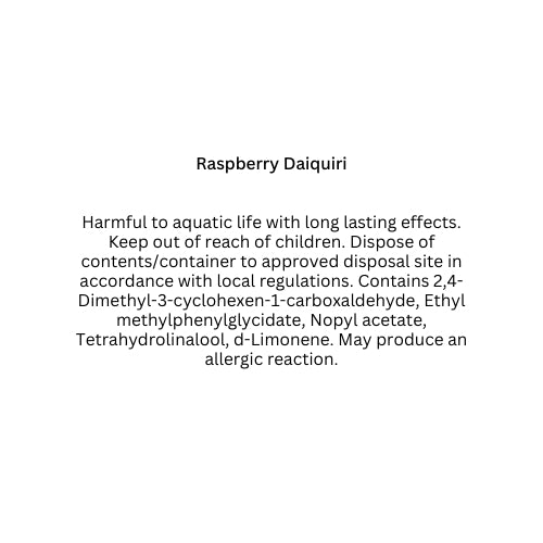 Raspberry Daiquiri Wax Melts
