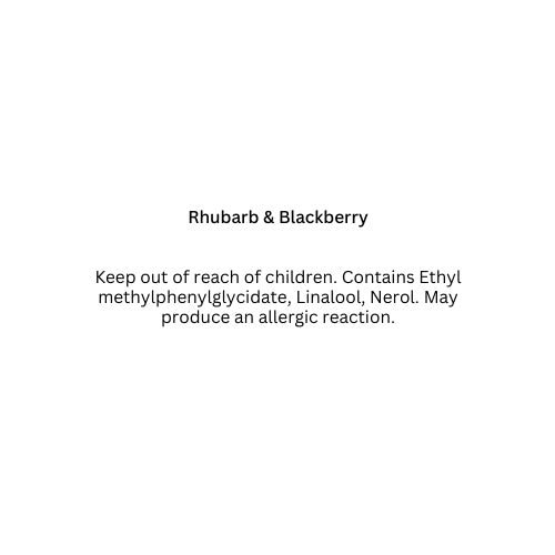 Rhubarb & Blackberry Wax Melts