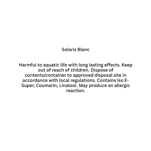 Solaris Blanc Wax Melts